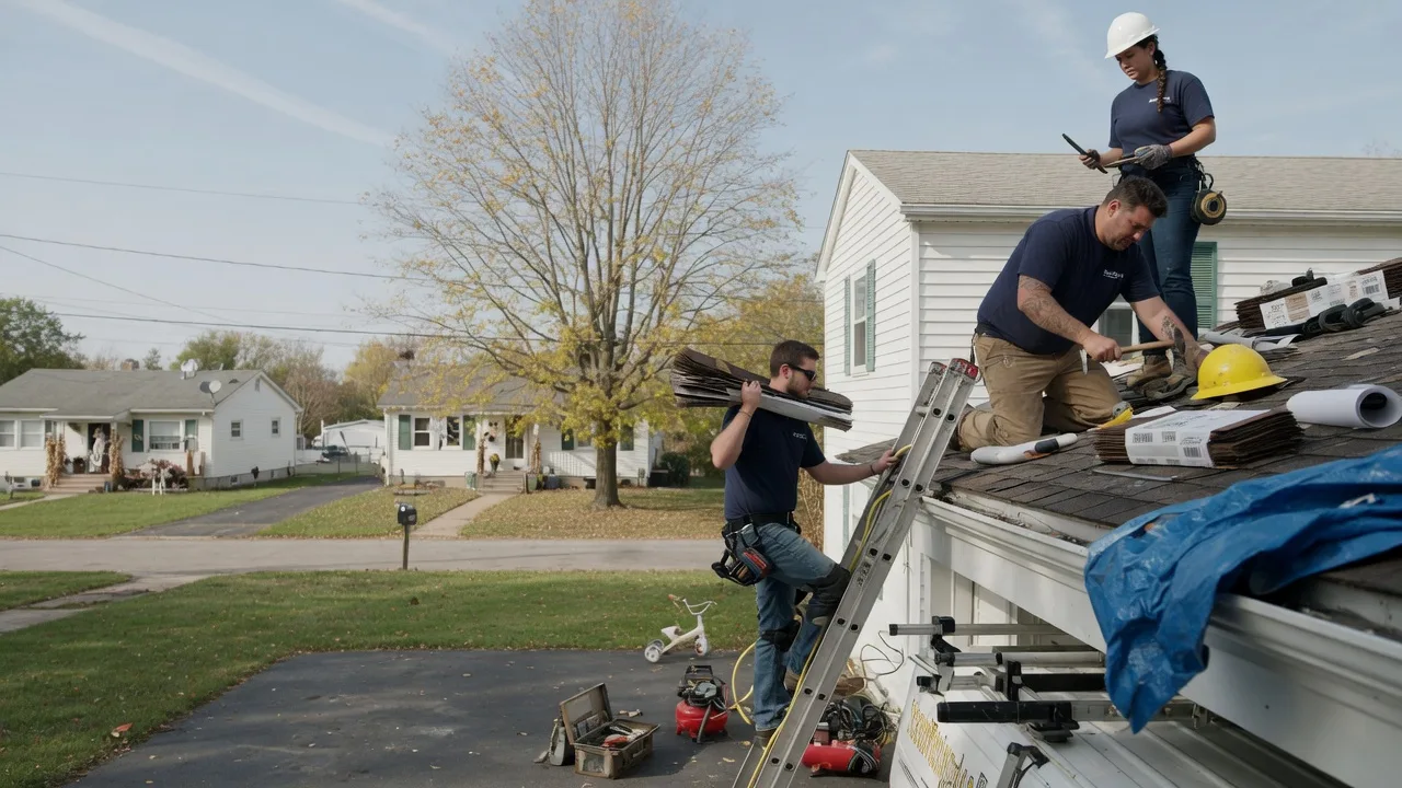 Local Roofing Contractors in Hilbert, WI near me